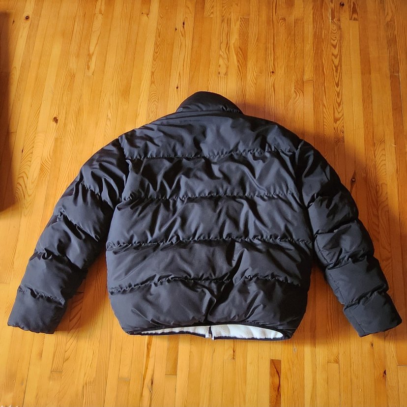 Nike Siyah Erkek Çift Taraflı Şişme Mont - Görsel 2