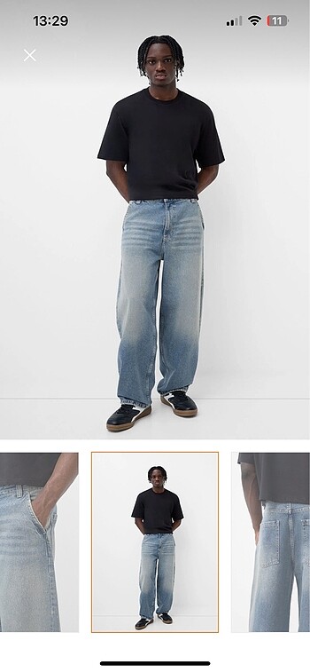 BERSHKA SKATER JEAN