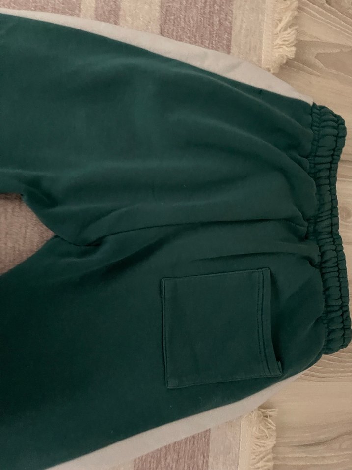 Erkek Yeşil beyaz Eşofman Altı - Görsel 4