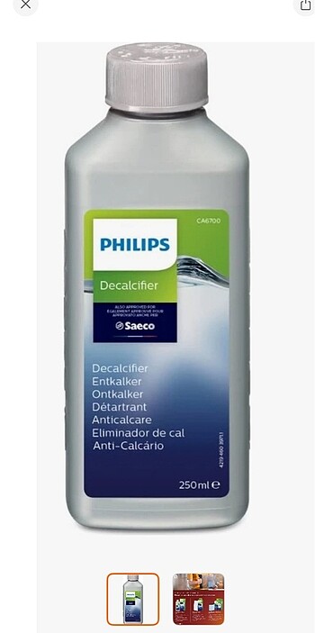 Philips CA6700 Espresso Makinesi Kireç Çözücü