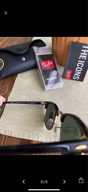  Beden Rayban clubmaster