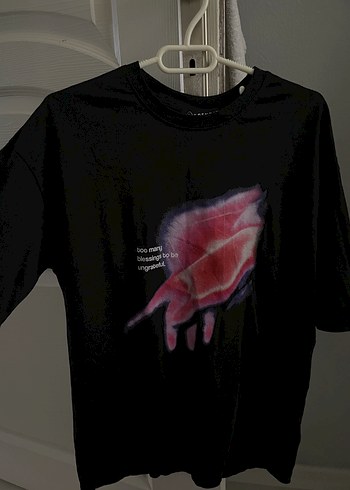 Baskılı Siyah Hamile Tshirt markası trendiz - Görsel 2