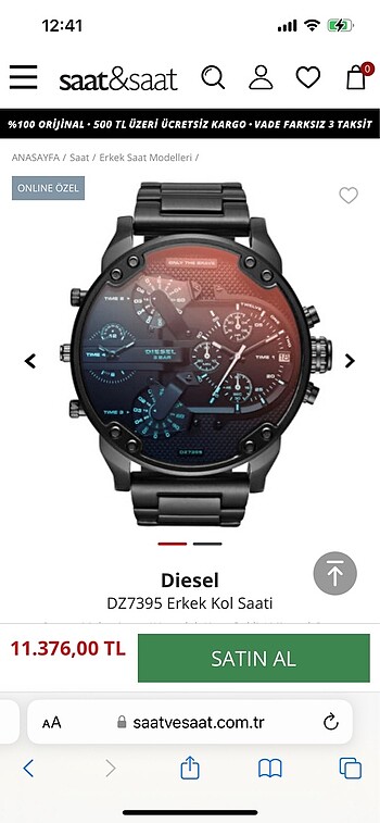 Diesel Marka Erkek Saat