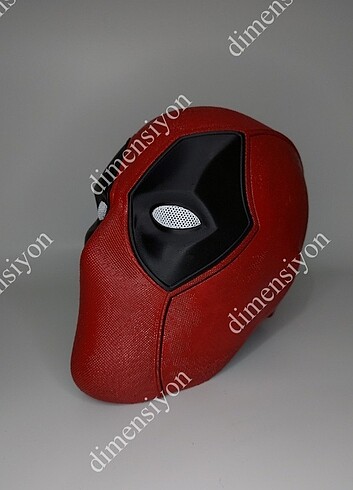 Diğer Giyilebilir 3D Deadpool Kaskı/Maskesi (Mıknatıslı) figür