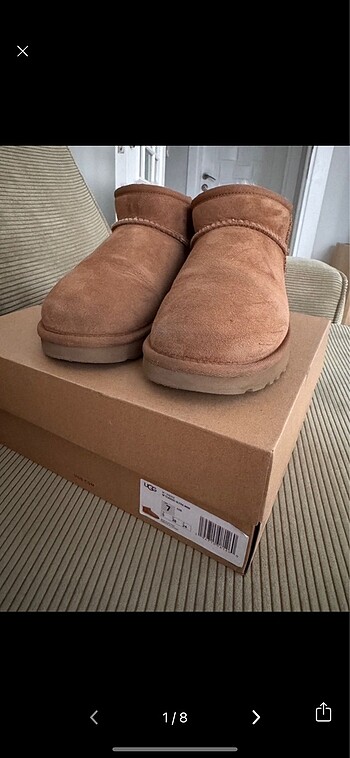 Ugg Ultramini Chestnut Orjinal Taba