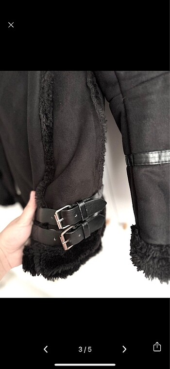 m Beden Pull&Bear suni kürk kaban