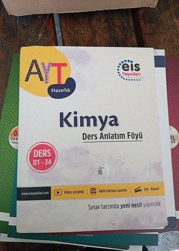 AYT Kimya Hazırlık Ders Anlatım Föyü