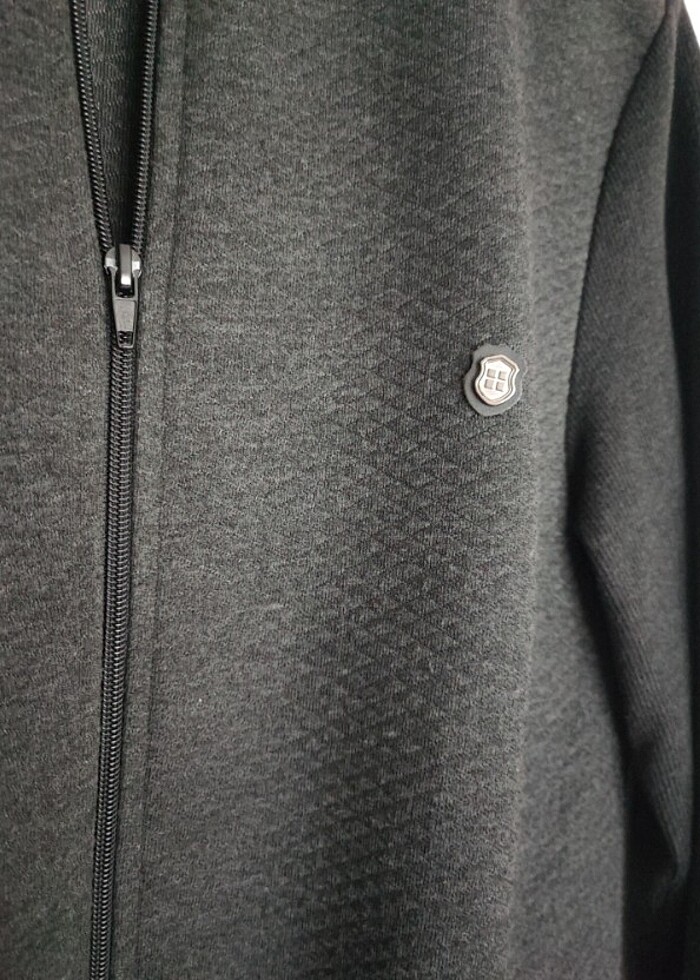 Avva Fermuarlı Erkek Sweatshirt - Görsel 3