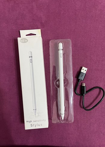Beyaz Yüksek Hassasiyetli Stylus Kalem
