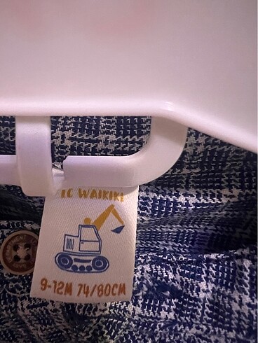 LC Waikiki 9-12 ay LC Waikiki kullanılmamış bebek gömlek