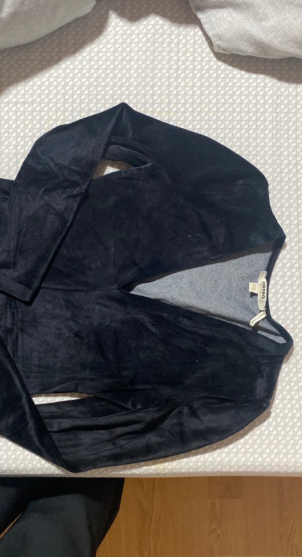 Kadife mini elbise - Görsel 2