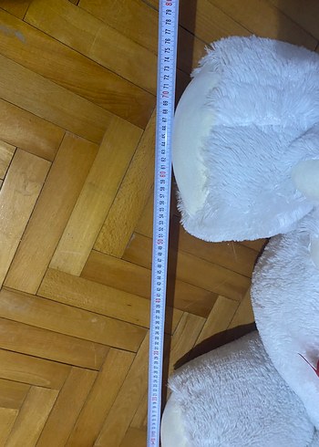 Beyaz Peluş Ayı Oyuncak - Görsel 5