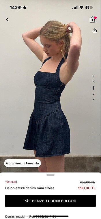 Bershka elbise