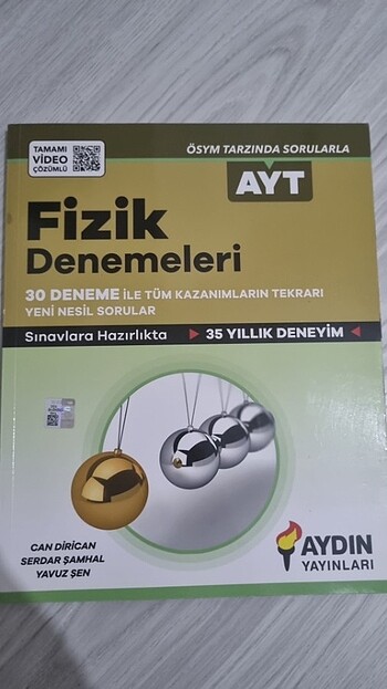 Aydın ayt fizik deneme