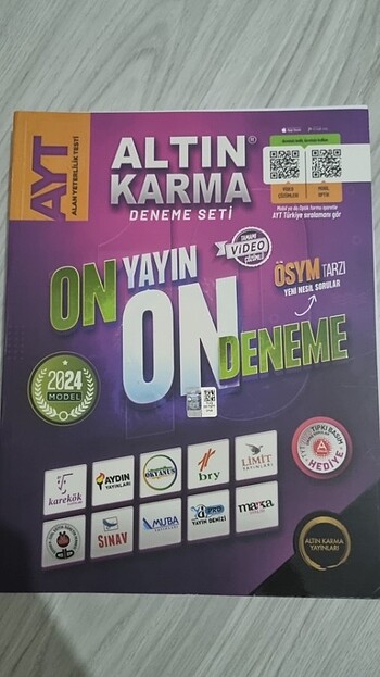 Altın karma ayt deneme seti