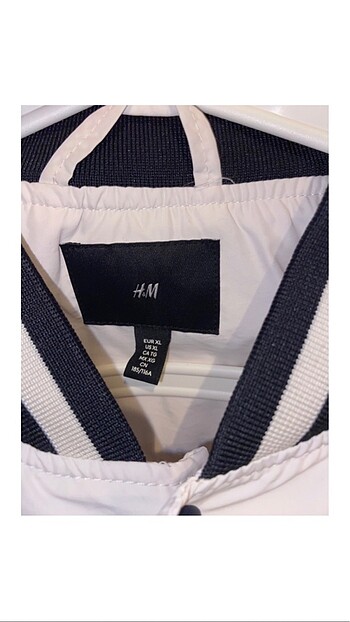 xl Beden H&M bomber kolej ceket