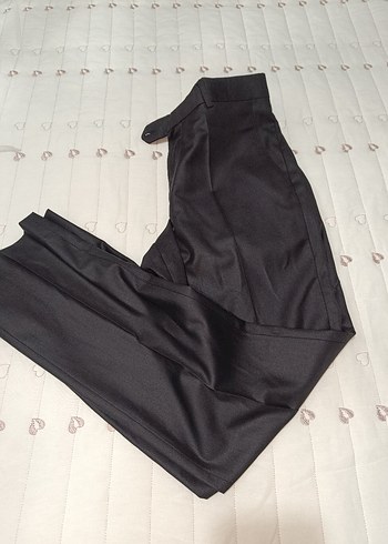 erkek Siyah Uzun Kumaş Pantolon - Görsel 2