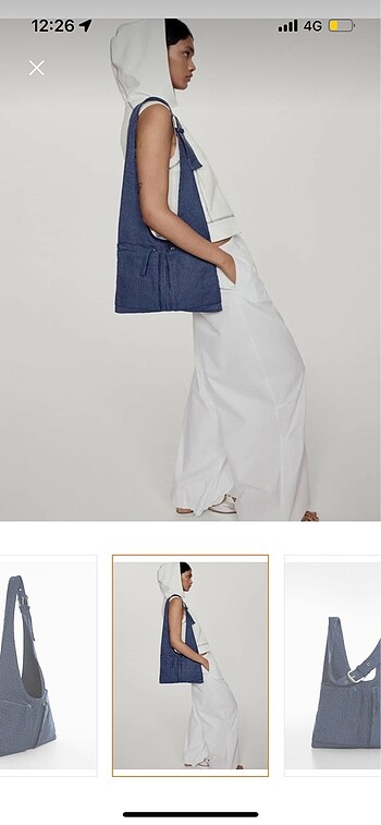 Mango Jean çanta
