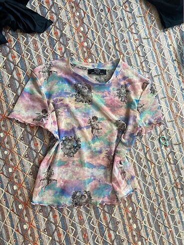 Bershka crop tül