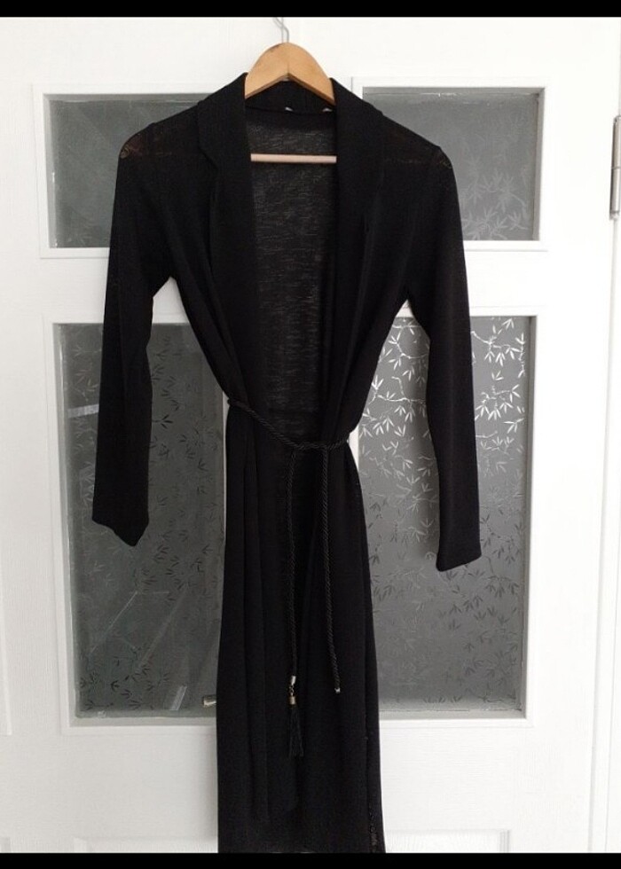 Bayan uzun hırka - Görsel 4