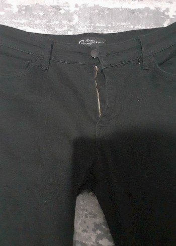 Siyah Fermuarlı erkek  waikiki Pantolon - Görsel 2