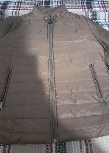 Dik yaka Erkek Mont - Görsel 7