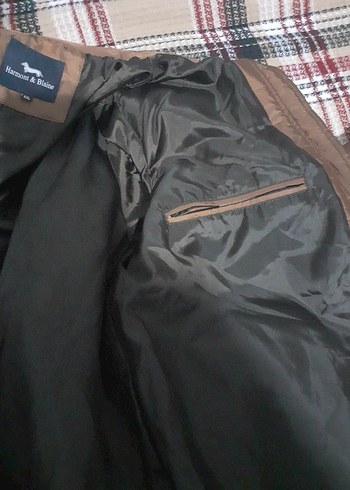 Dik yaka Erkek Mont - Görsel 9