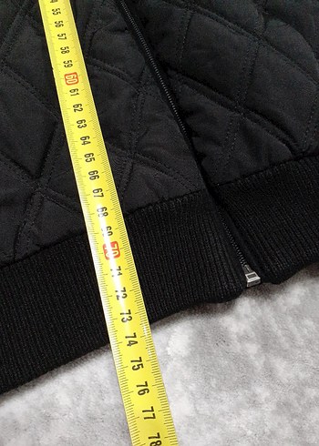 lcwaikiki Siyah Kapitone Fermuarlı Erkek Ceket - Görsel 7