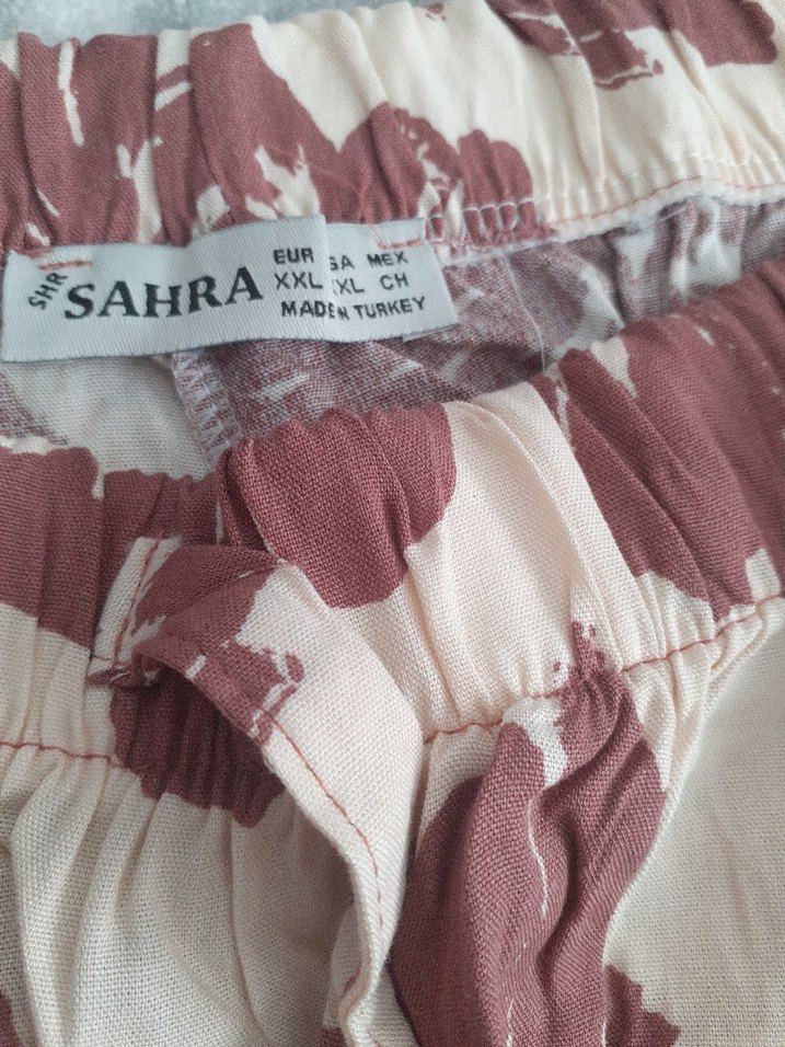 kadın keten pantolon - Görsel 3