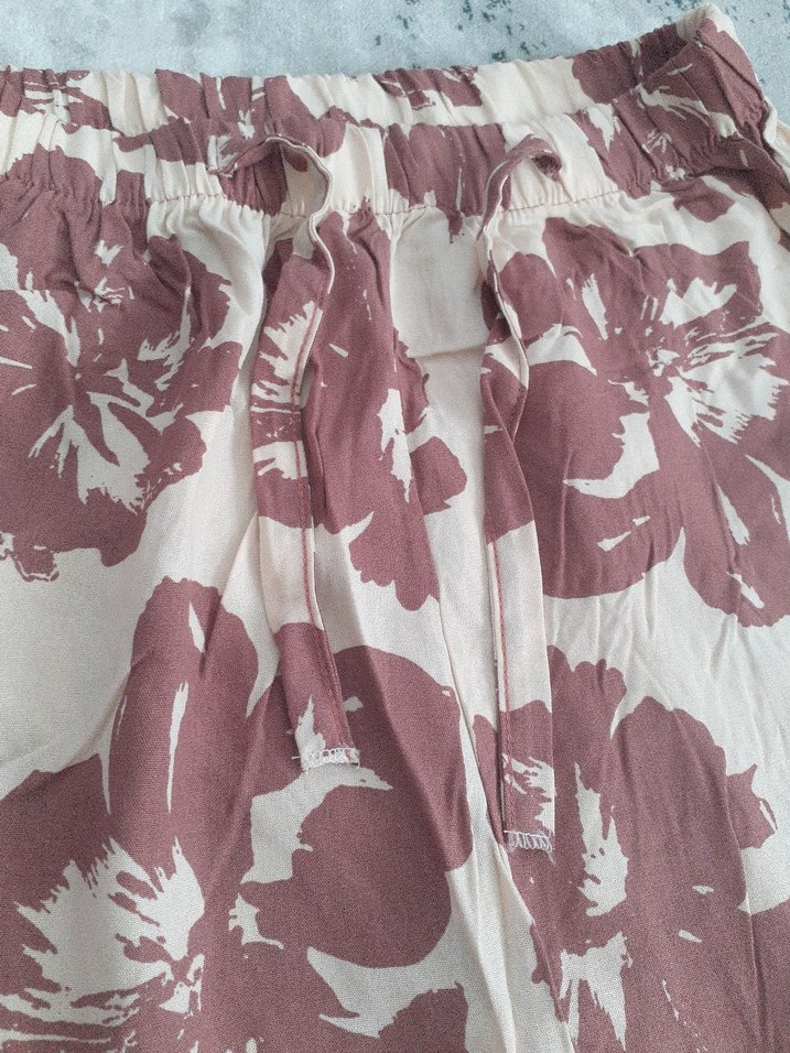 kadın keten pantolon - Görsel 4