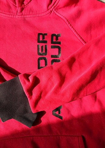 Kırmızı  erkek sweatshirt - Görsel 3