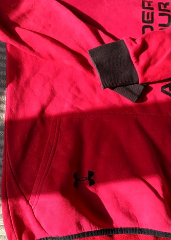 Kırmızı  erkek sweatshirt - Görsel 4