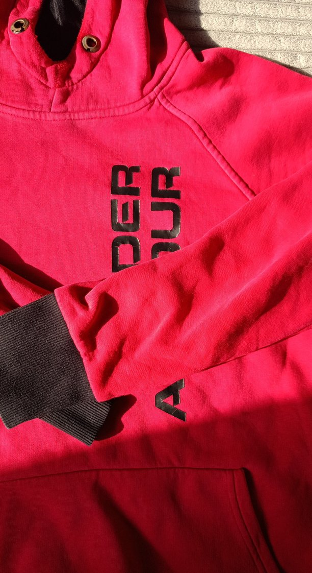 Kırmızı  erkek sweatshirt - Görsel 3