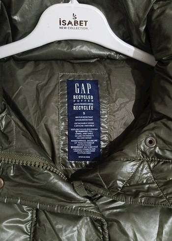 Yeşil Kadın Kışlık Mont - Görsel 4