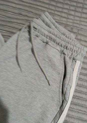 Gri Rahat Kesim Kadın Eşofman Altı - Görsel 3