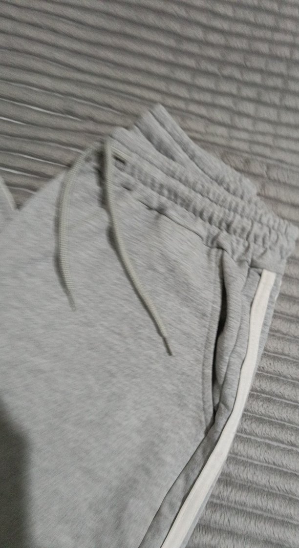 Gri Rahat Kesim Kadın Eşofman Altı - Görsel 3