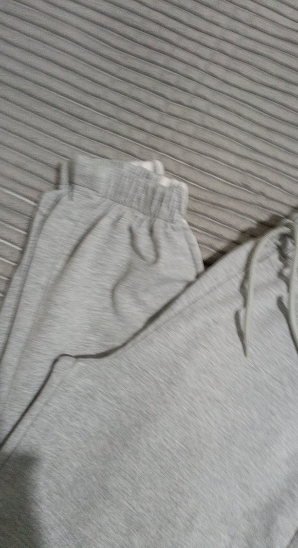 Gri Rahat Kesim Kadın Eşofman Altı - Görsel 4