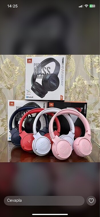 Jbl Kulaküstü Kulaklık