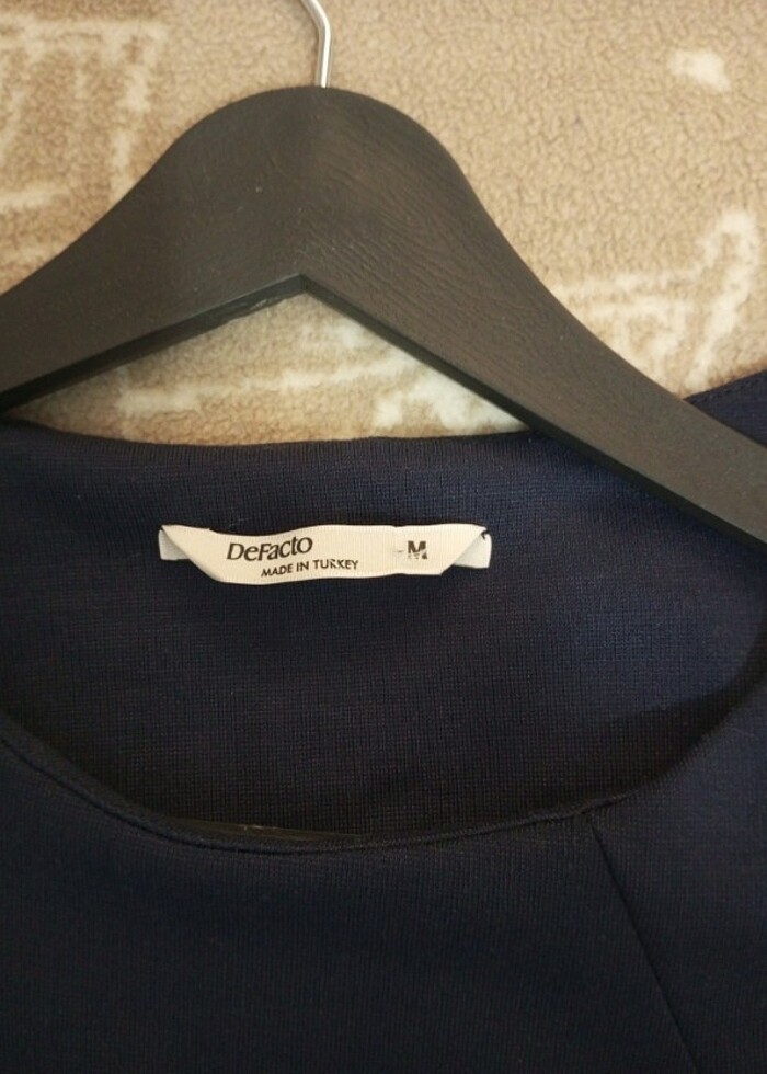 DeFacto Lacivert Elbise - Görsel 3