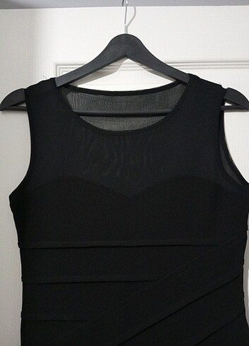 Tül Detay Elbise - Görsel 3