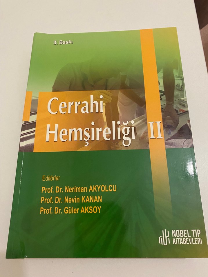 Cerrahi Hemşireliği I - 5. Baskı Ve Cerrahi Hemşireliği II - Görsel 2