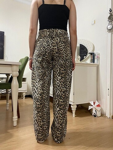 Defacto Leoparlı pantolon