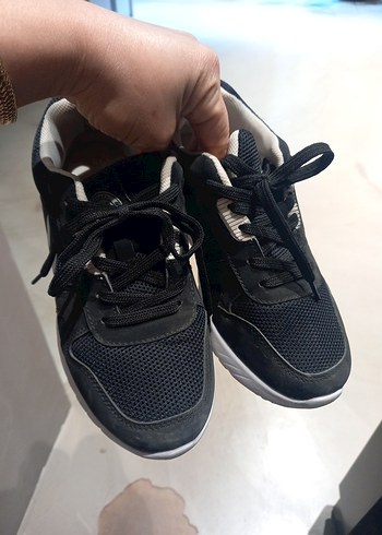 Hummel Hummel Siyah Bağcıklı Spor Ayakkabı
