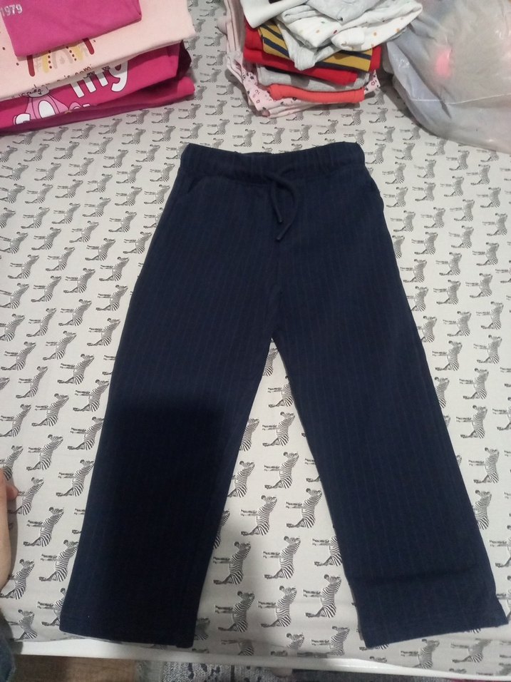 Mango Erkek Çocuk çizgili pantolon - Görsel 4