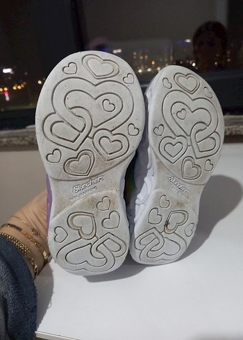 Skechers 24 numara ışıklı spor ayakkabi - Görsel 5