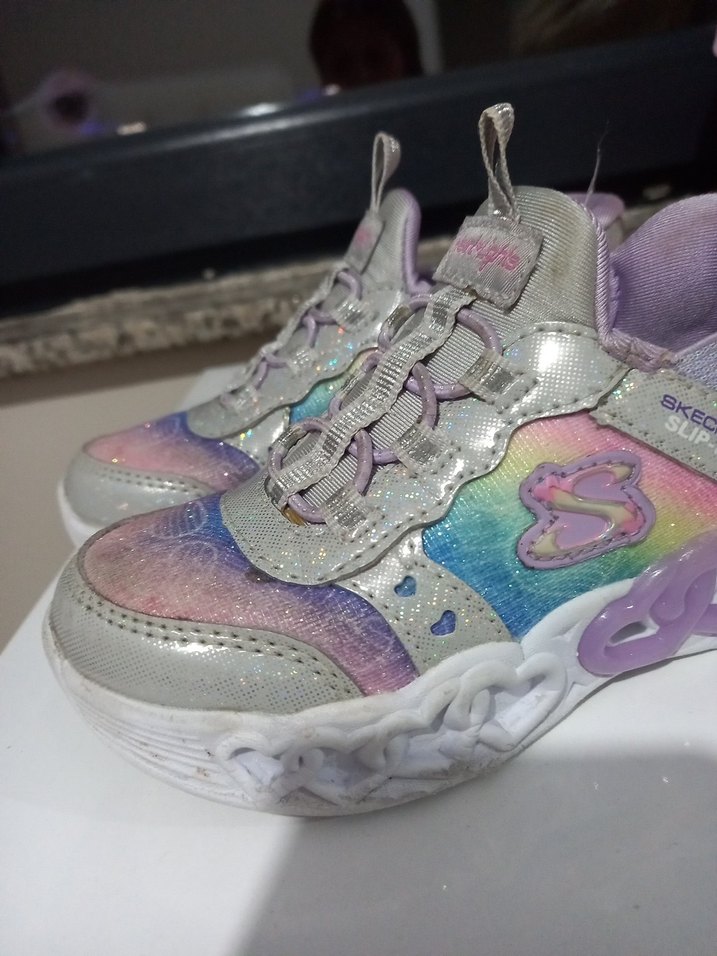 Skechers 24 numara ışıklı spor ayakkabi - Görsel 3