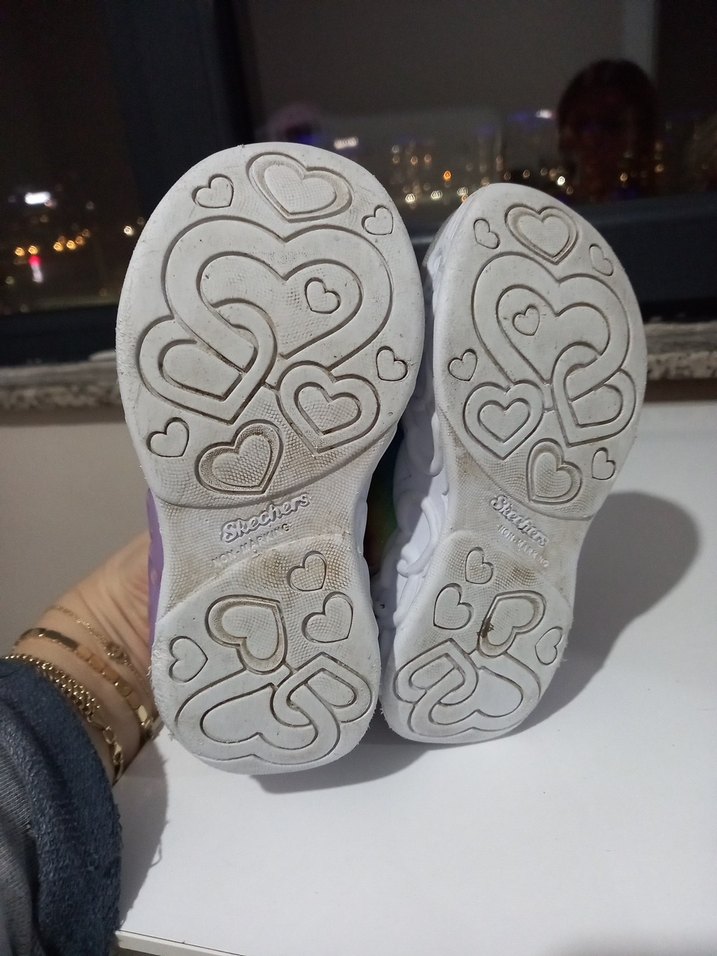 Skechers 24 numara ışıklı spor ayakkabi - Görsel 5