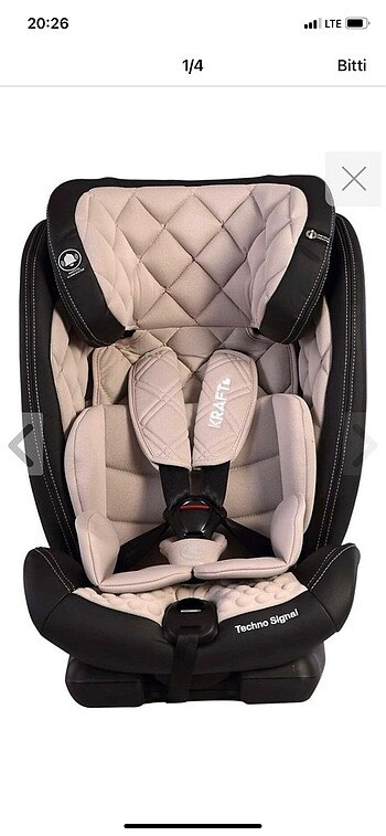Kraft bebek koltuğu 9-36 kg