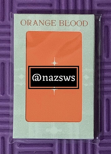 Orange Blood Weverse