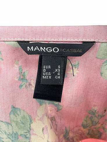 s Beden pembe Renk Mango Gömlek %70 İndirimli.